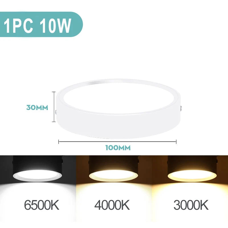 Rovenature Moisture Room Ceiling Light IP44 with HF Motion Sensor