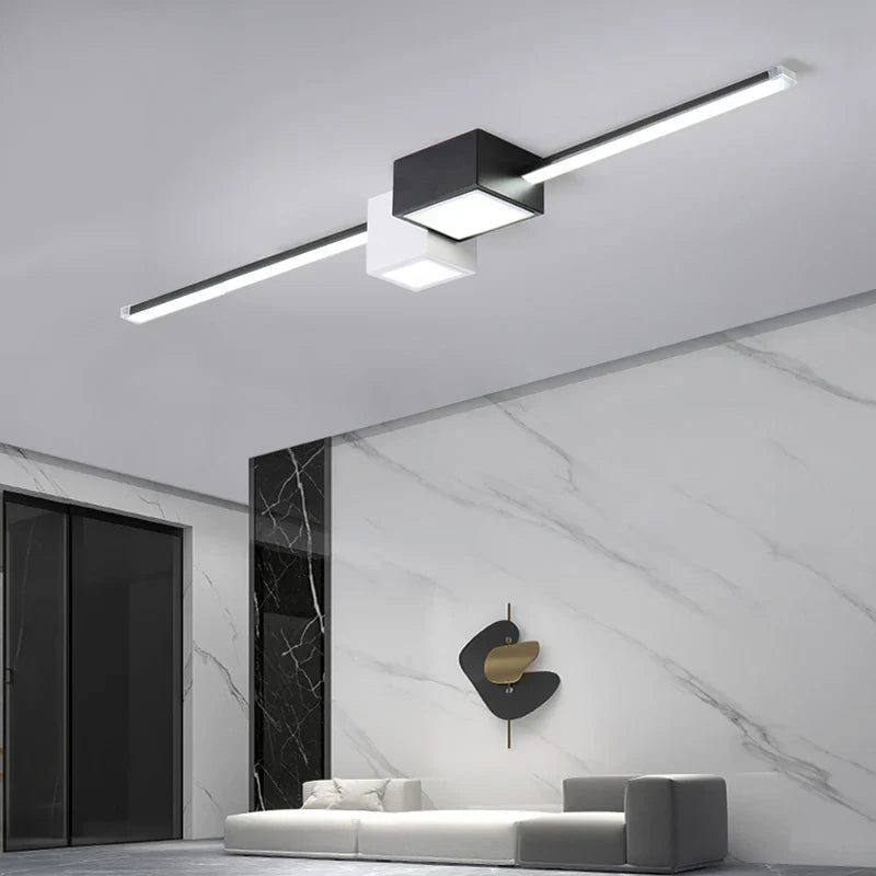 Rovenature Bedroom Ceiling Light – Unique and Striking Design with White and Gold for Elegance and Sophistication