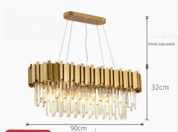 Rovenature Crystal Ceiling Light