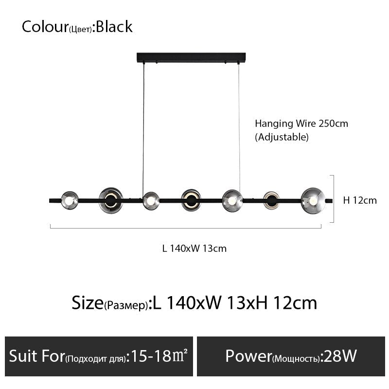 Rovenature Ceiling Light Design with 6 to 8 Head Option