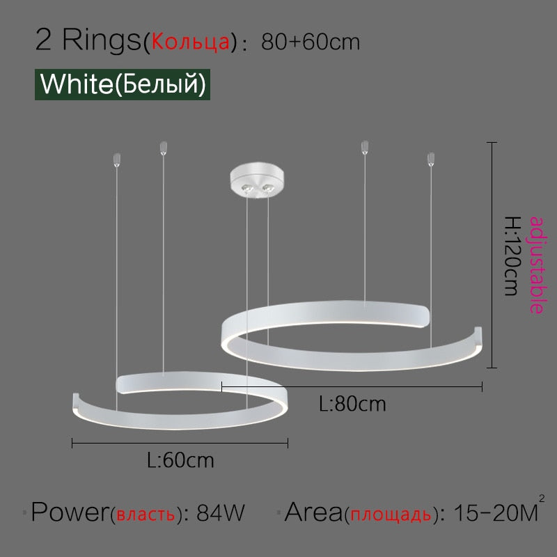 Rovenature Dimmable LED Ceiling Light for Dining Room