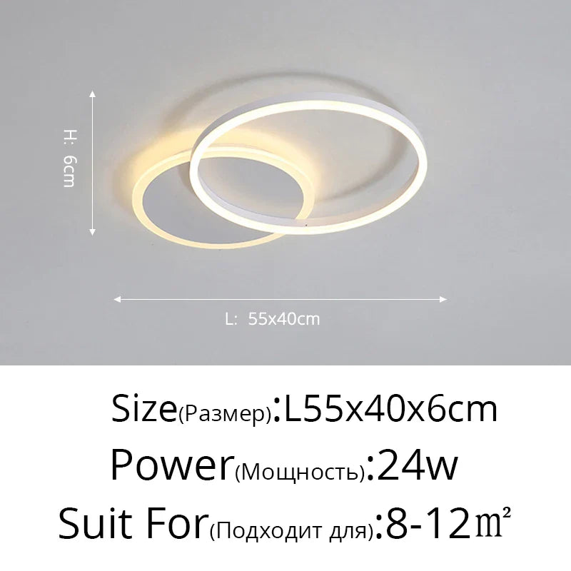 Rovenature Modern LED Ceiling Light