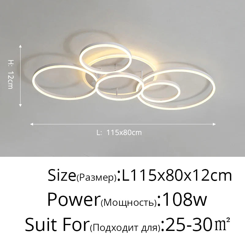 Rovenature Modern LED Ceiling Light