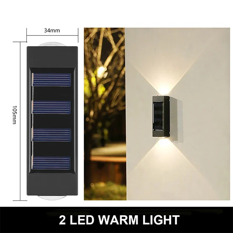 Rovenature Outdoor Wall Light with Motion Sensor – Elegant Geometric Lighting for Garden and Terrace