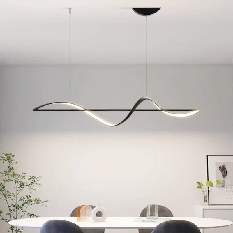 Rovenature Ceiling Light Black Kitchen - Modern LED Lighting for Your Home