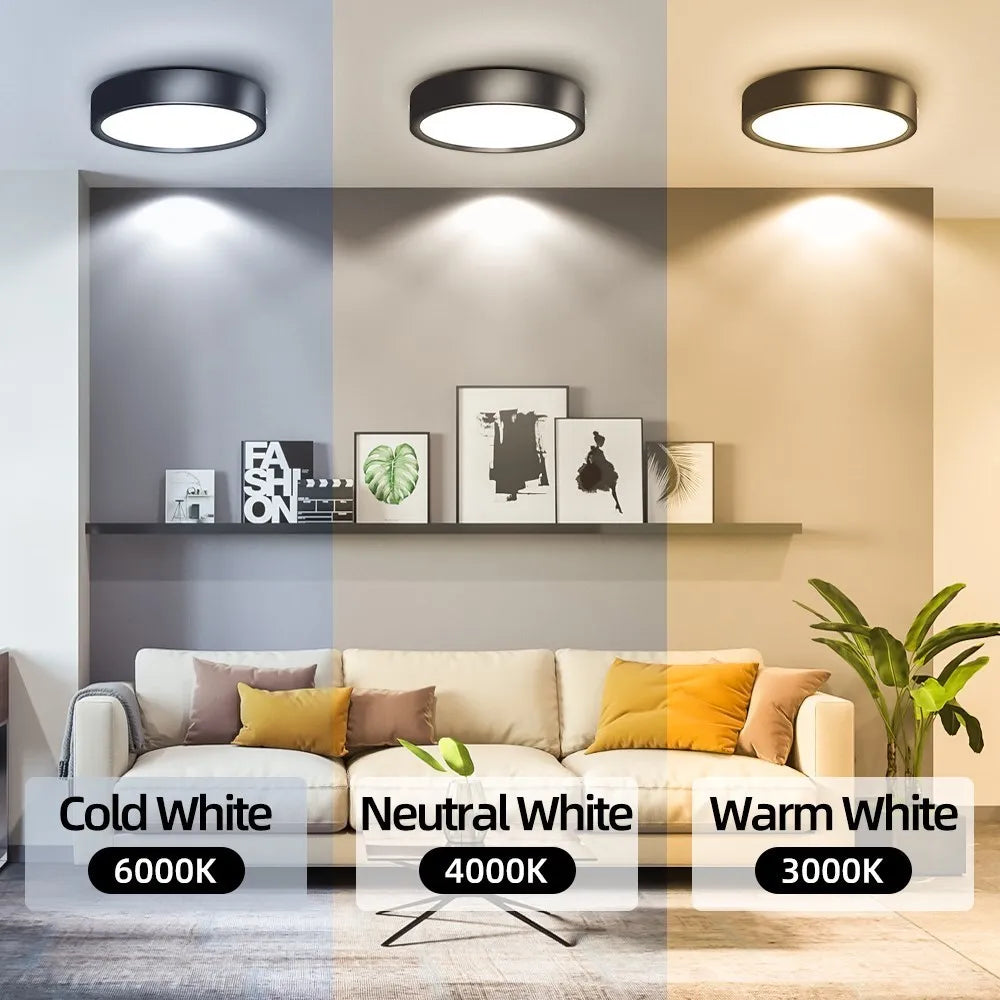 Rovenature LED Ceiling Light – Elegant Light Color for Every Room