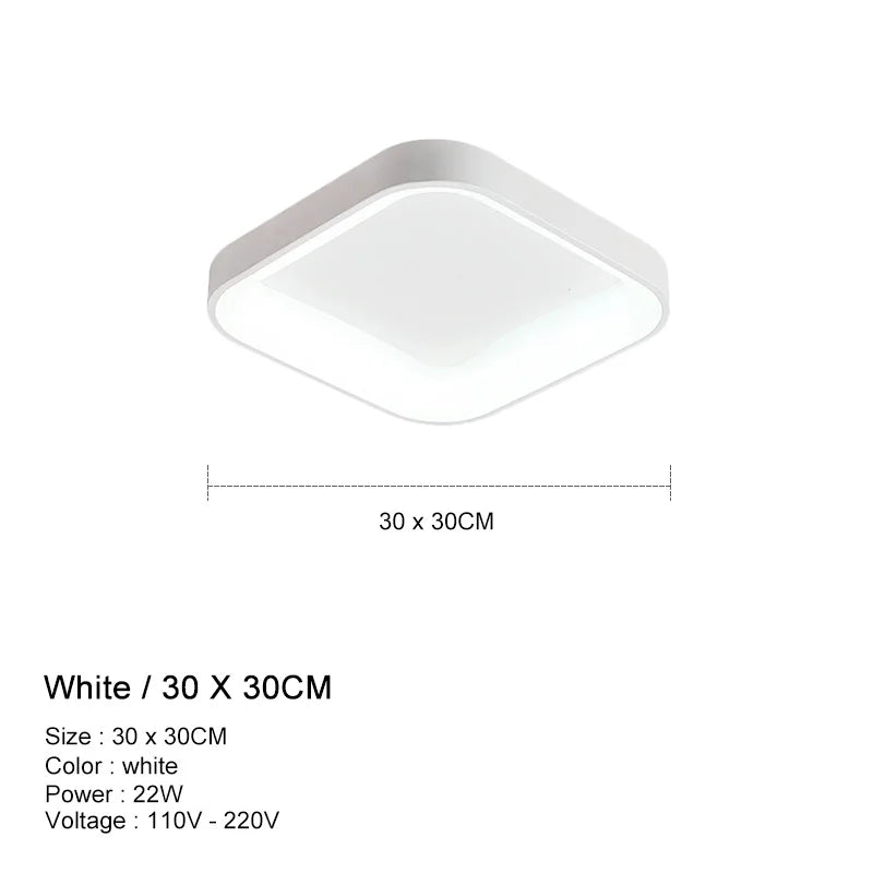 Dimmable Rovenature Ceiling Light for Bathroom