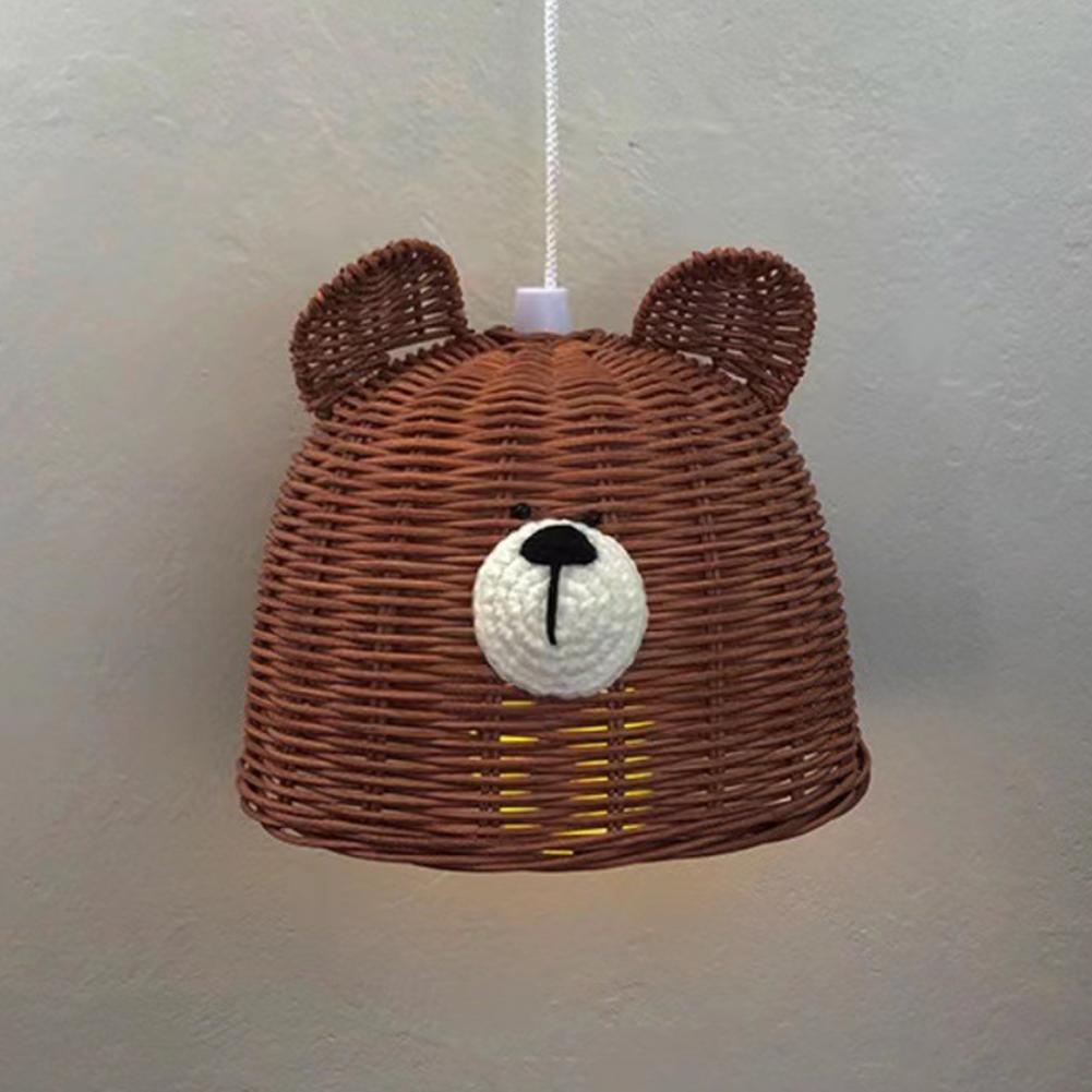 Rovenature Ceiling Light for Children in Teddy Bear Shape