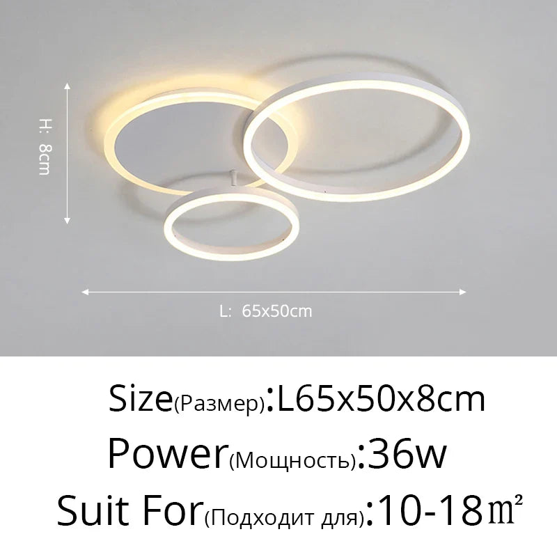 Rovenature Modern LED Ceiling Light