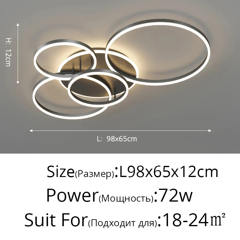 Rovenature Modern LED Ceiling Light