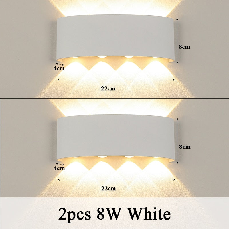 Rovenature Outdoor Wall Light White