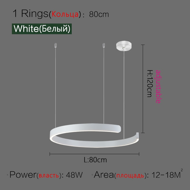 Rovenature Dimmable LED Ceiling Light for Dining Room