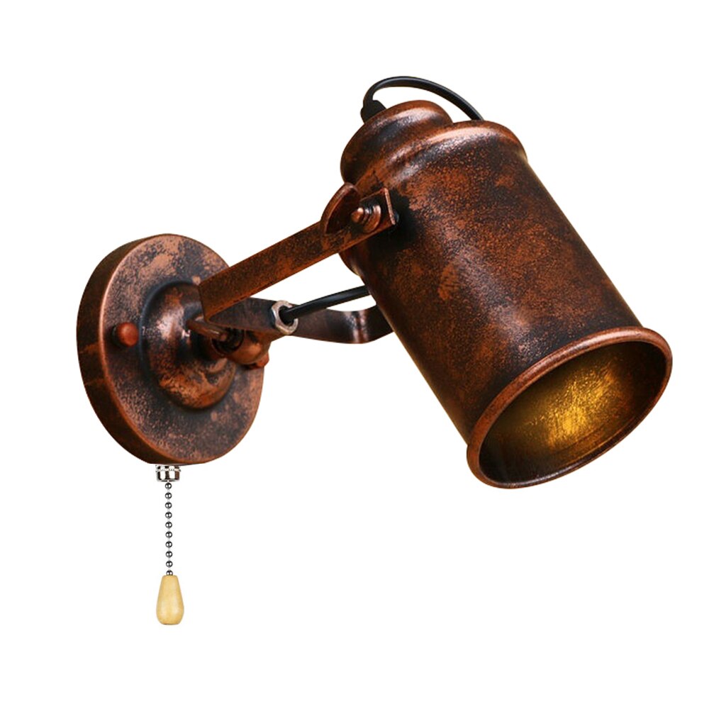 Rovenature Industrial Vintage Wall Lamp with Switch