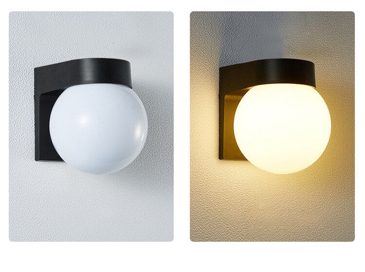 Rovenature Outdoor Wall Light Sphere