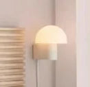 Design Wall Lamp with Plug in Dark Green or Deep Black Rovenature