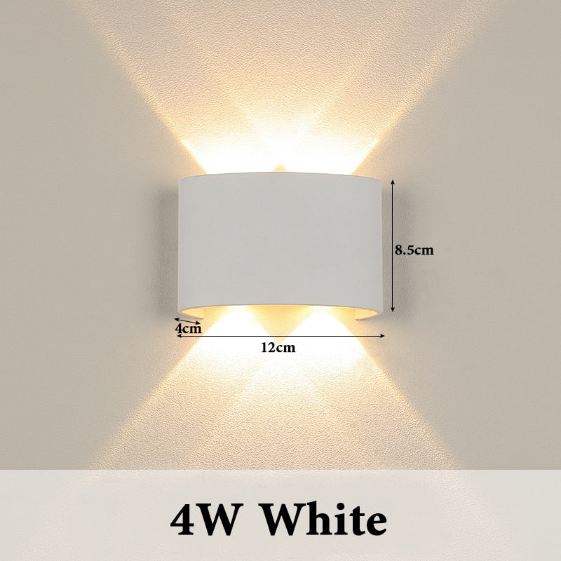 Rovenature Outdoor Wall Light White