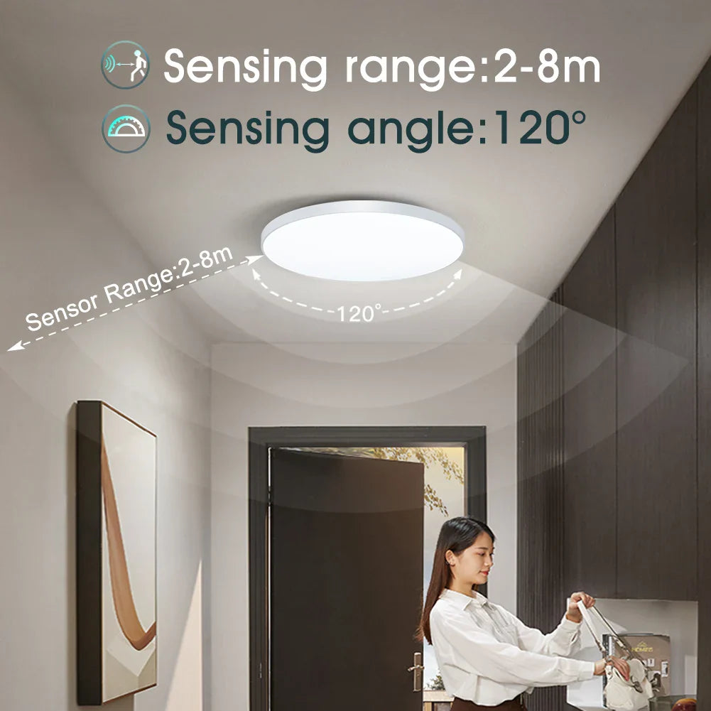 Rovenature Ceiling Lights with Motion Sensor LED Hallway