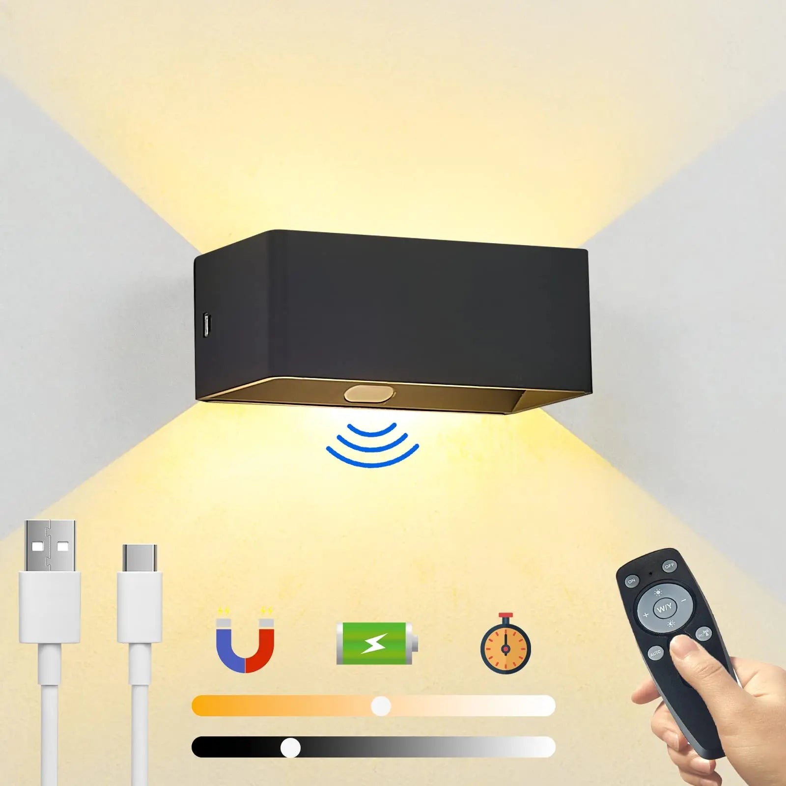 Dimmable LED Wall Light Indoor