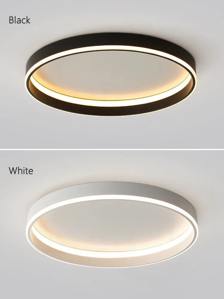 Rovenature Flat Round Ceiling Light - Modern, Flat, Round Lighting for Stylish Ambiance