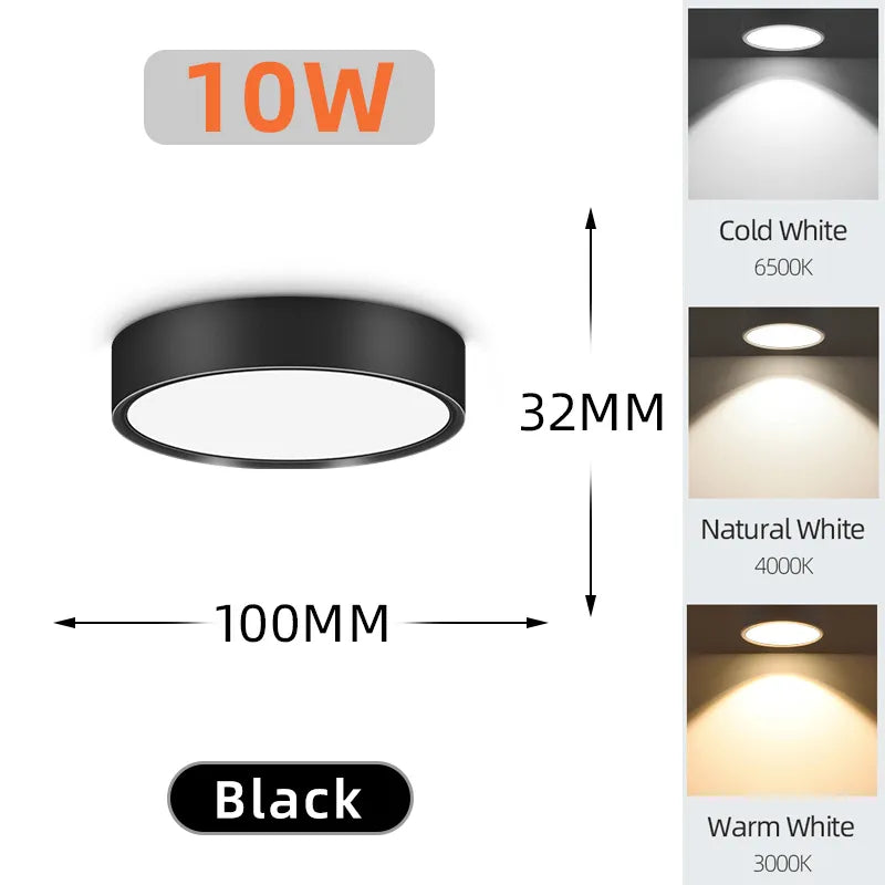 Rovenature LED Ceiling Light – Elegant Light Color for Every Room