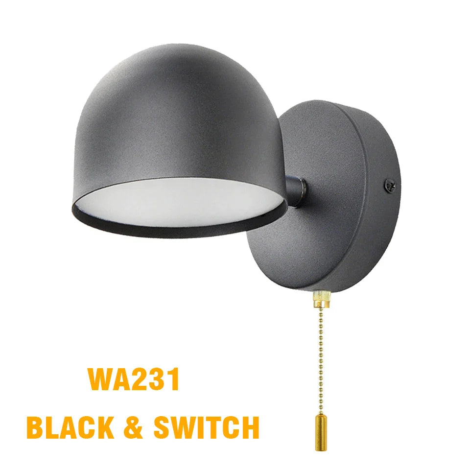 Modern Rovenature Wall Lamp with Switch