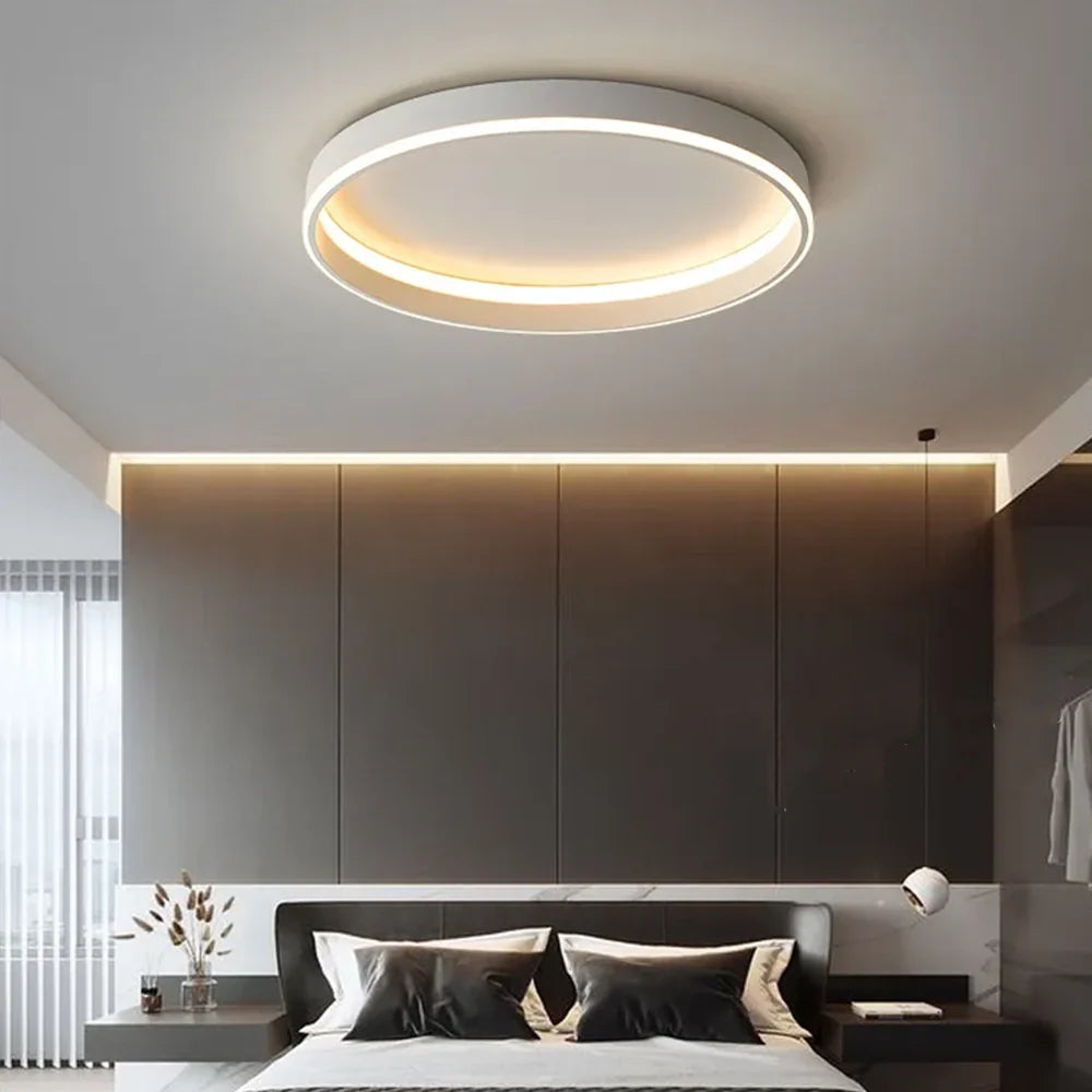 Rovenature Flat Round Ceiling Light - Modern, Flat, Round Lighting for Stylish Ambiance