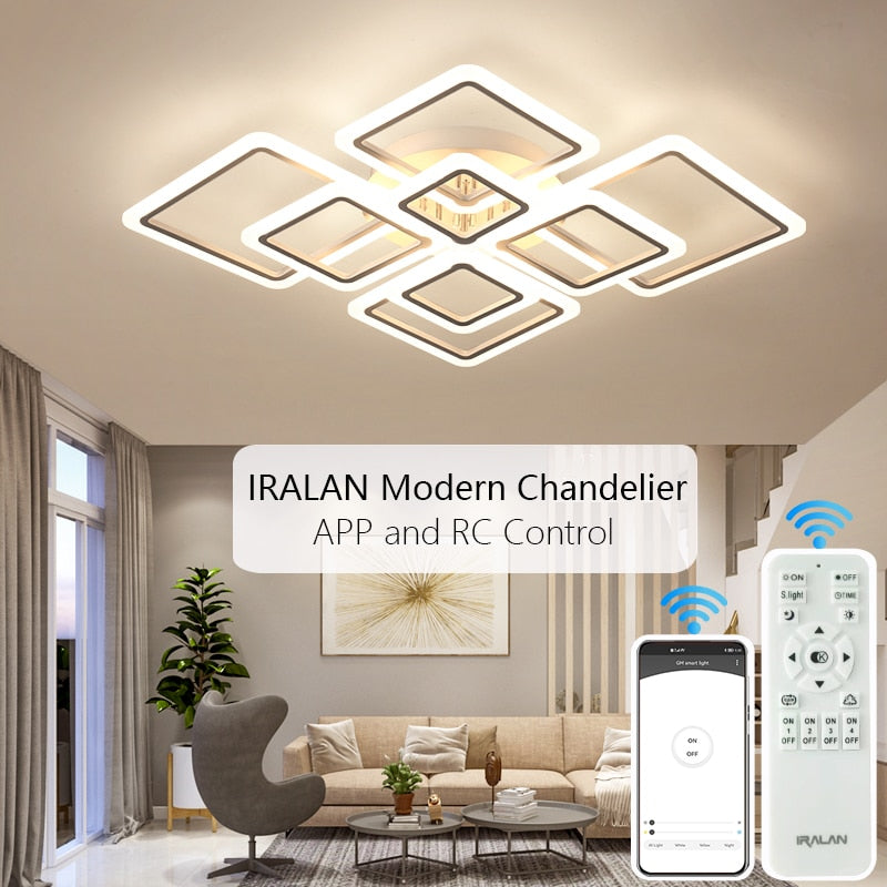 Rovenature Dimmable LED Ceiling Lights with Remote Control