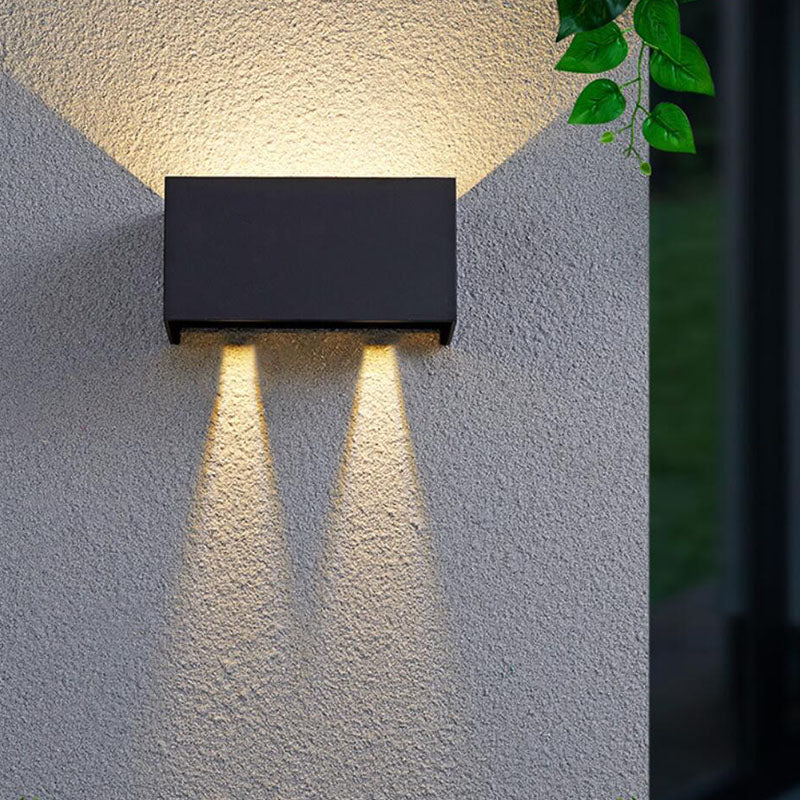 Rovenature Outdoor Wall Light Black - Elegant Wall Lighting for Garden and Entrance Area