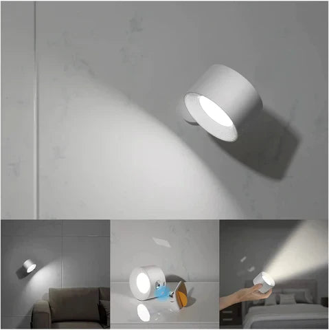 EasyStick Cordless, Dimmable Wall Lamp with 360° Rotation