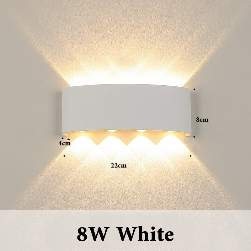 Rovenature Outdoor Wall Light White