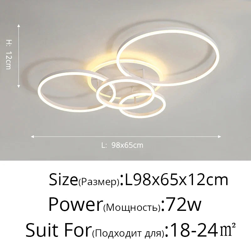 Rovenature Modern LED Ceiling Light