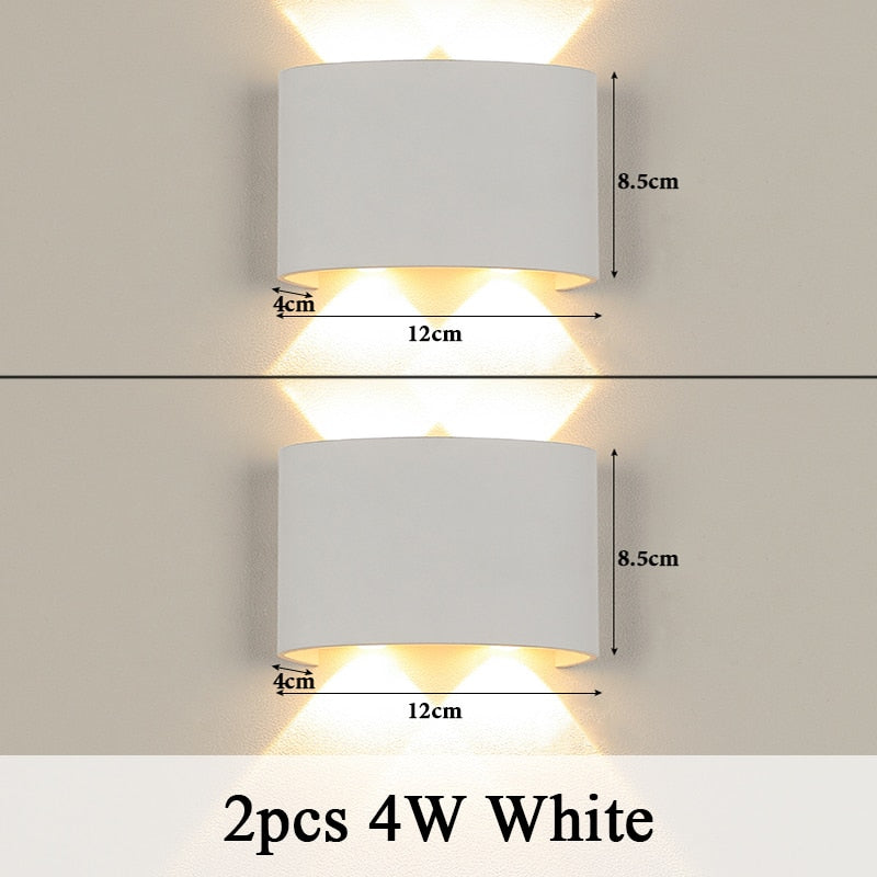 Rovenature Outdoor Wall Light White