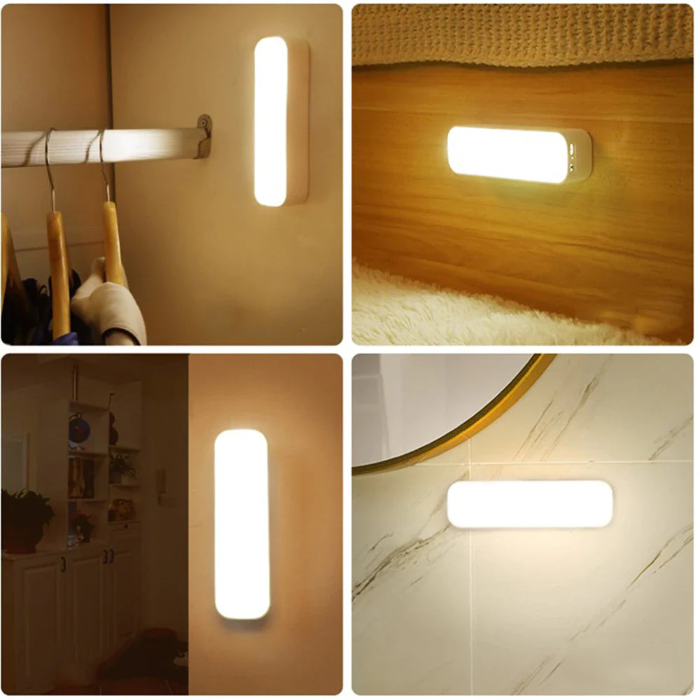 Rovenature USB Rechargeable Wireless Motion Sensor Wall Lamp Light