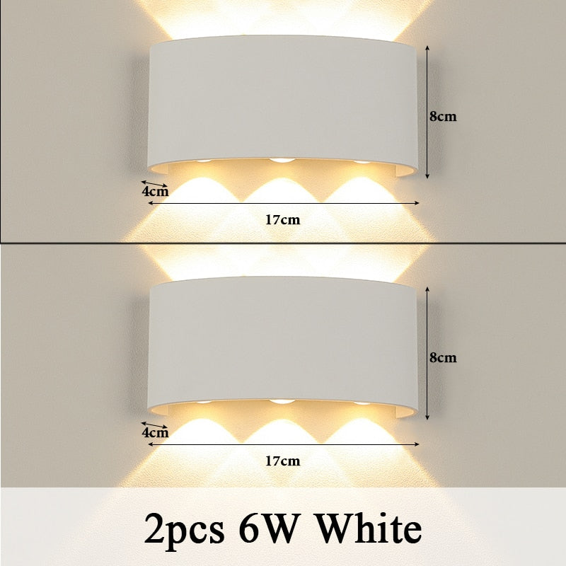 Rovenature Outdoor Wall Light White