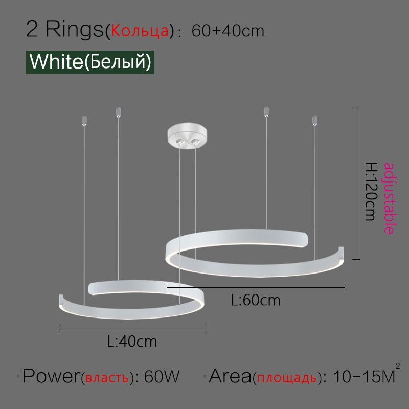 Rovenature Dimmable LED Ceiling Light for Dining Room