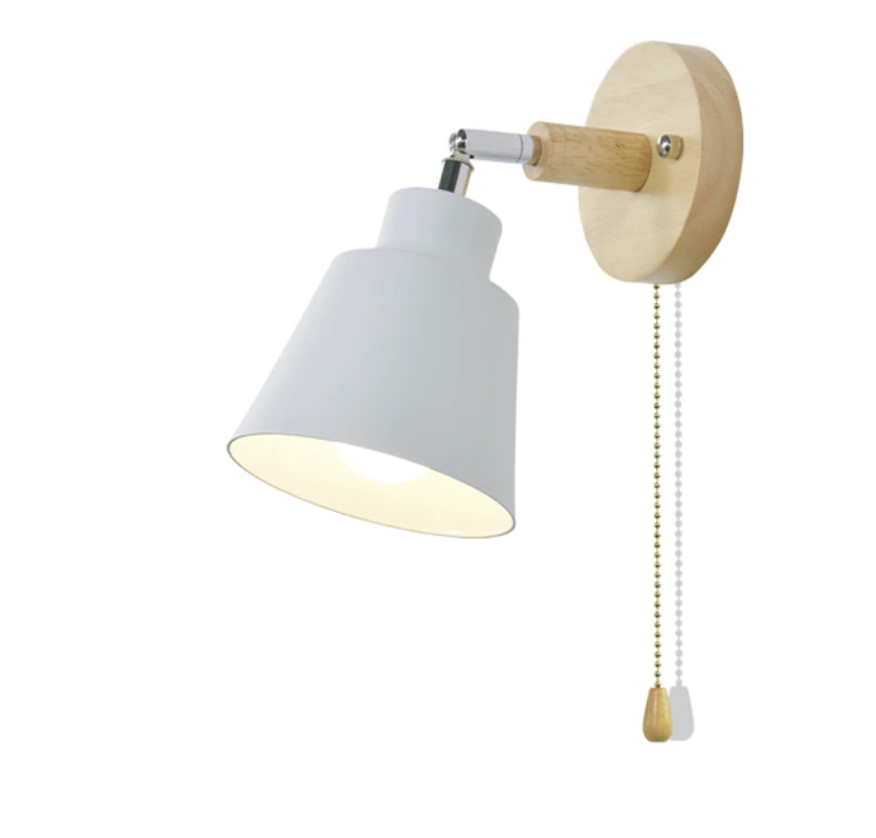 Rovenature Rotatable Wall Lamp with Pull Chain Switch – Flexible and Stylish