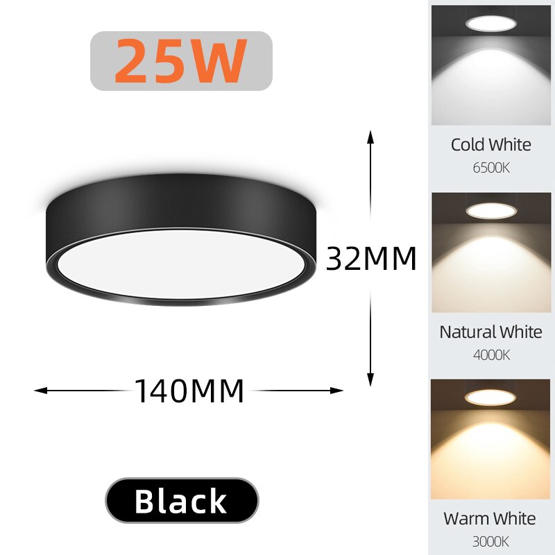 Rovenature LED Ceiling Light – Elegant Light Color for Every Room