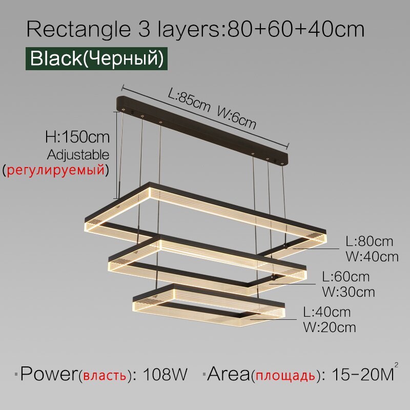 Rovenature Ceiling Light Living Room - Stylish Pendant Lamp for Your Home