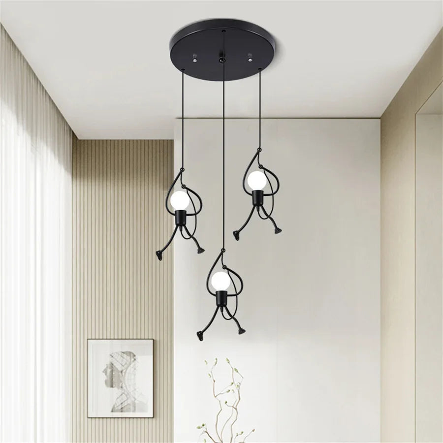 Rovenature | Cheerful Doll-Shaped Pendant Light