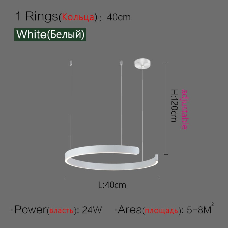 Rovenature Dimmable LED Ceiling Light for Dining Room