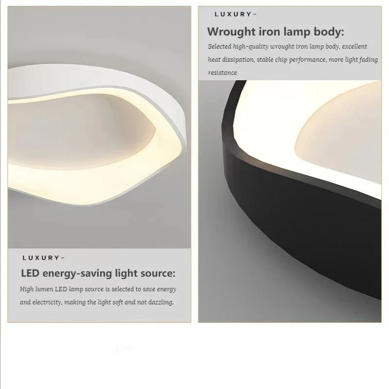 Rovenature Indirect Light Ceiling Lamp for Bedroom