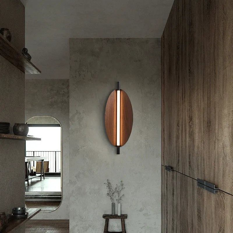 Rovenature Dimmerable Wooden Wall Light