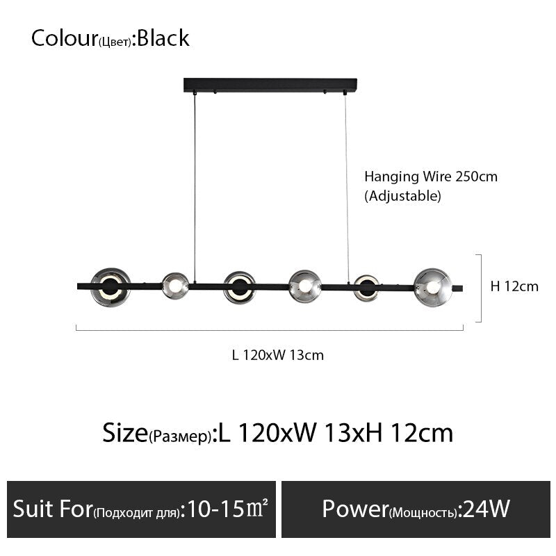 Rovenature Ceiling Light Design with 6 to 8 Head Option