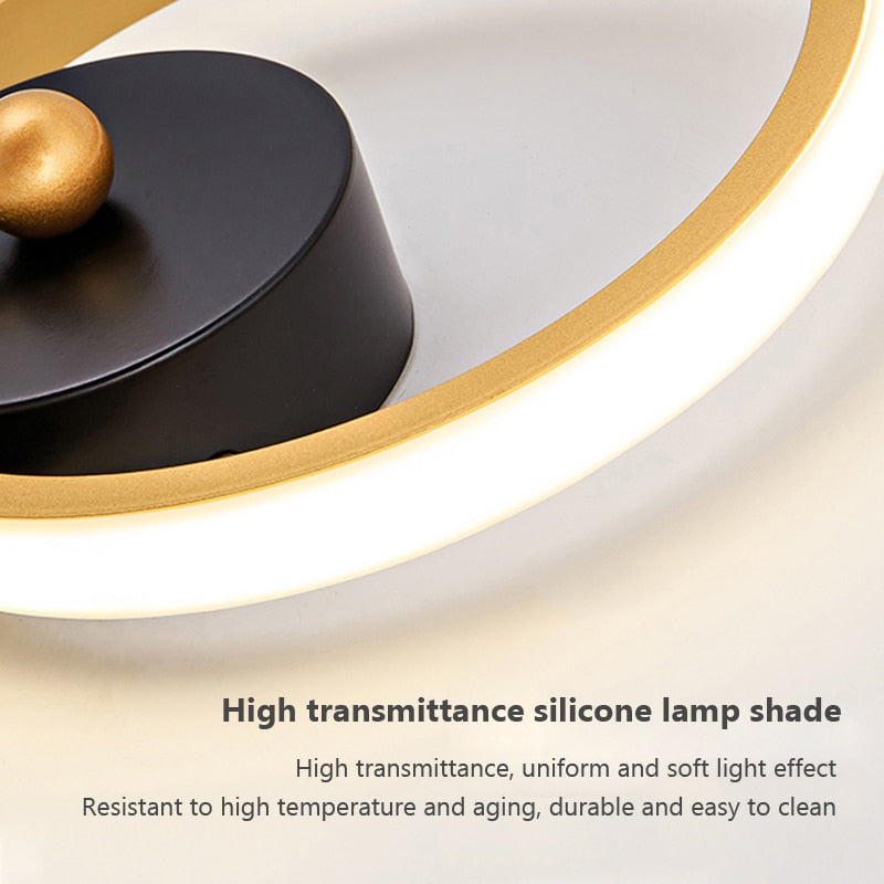 Rovenature Modern Gold Wall Lamp