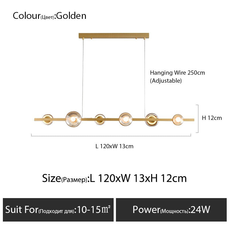 Rovenature Ceiling Light Design with 6 to 8 Head Option