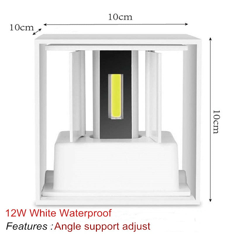 Rovenature Cube White Wall Light