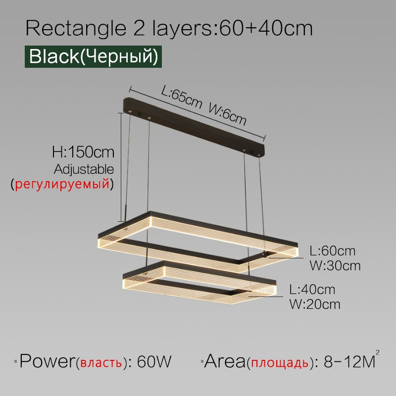 Rovenature Ceiling Light Living Room - Stylish Pendant Lamp for Your Home