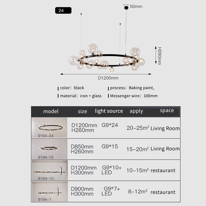 Rovenature LED Ceiling Lights - Elegant Lighting in Two Variants: Rectangular Bar and Circle!