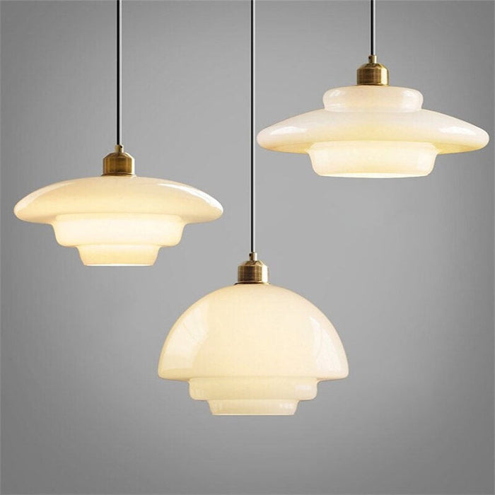 Rovenature Milk White Glass Pendant Light