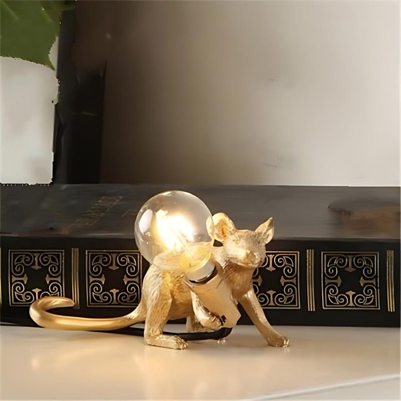 Rovenature Cute Mouse Table Lamp